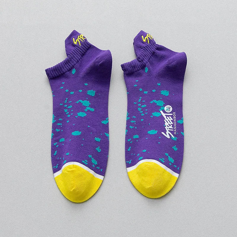 Socks Men's Summer Cotton Deodorant Sweat-absorbent Socks Shallow Mouth Low Cut