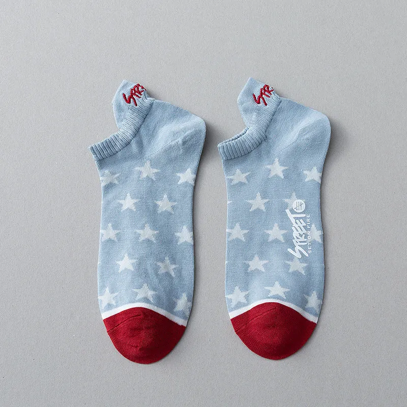Socks Men's Summer Cotton Deodorant Sweat-absorbent Socks Shallow Mouth Low Cut