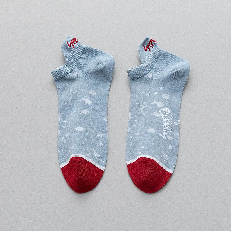 Socks Men's Summer Cotton Deodorant Sweat-absorbent Socks Shallow Mouth Low Cut