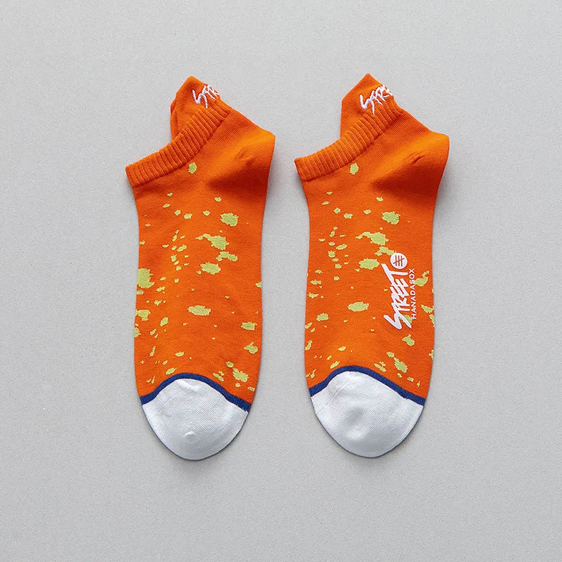 Socks Men's Summer Cotton Deodorant Sweat-absorbent Socks Shallow Mouth Low Cut