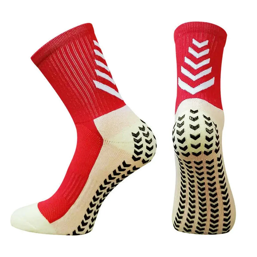 Soft Breathable Anti-Slip Football Sports Grip Socks - 1 Pair