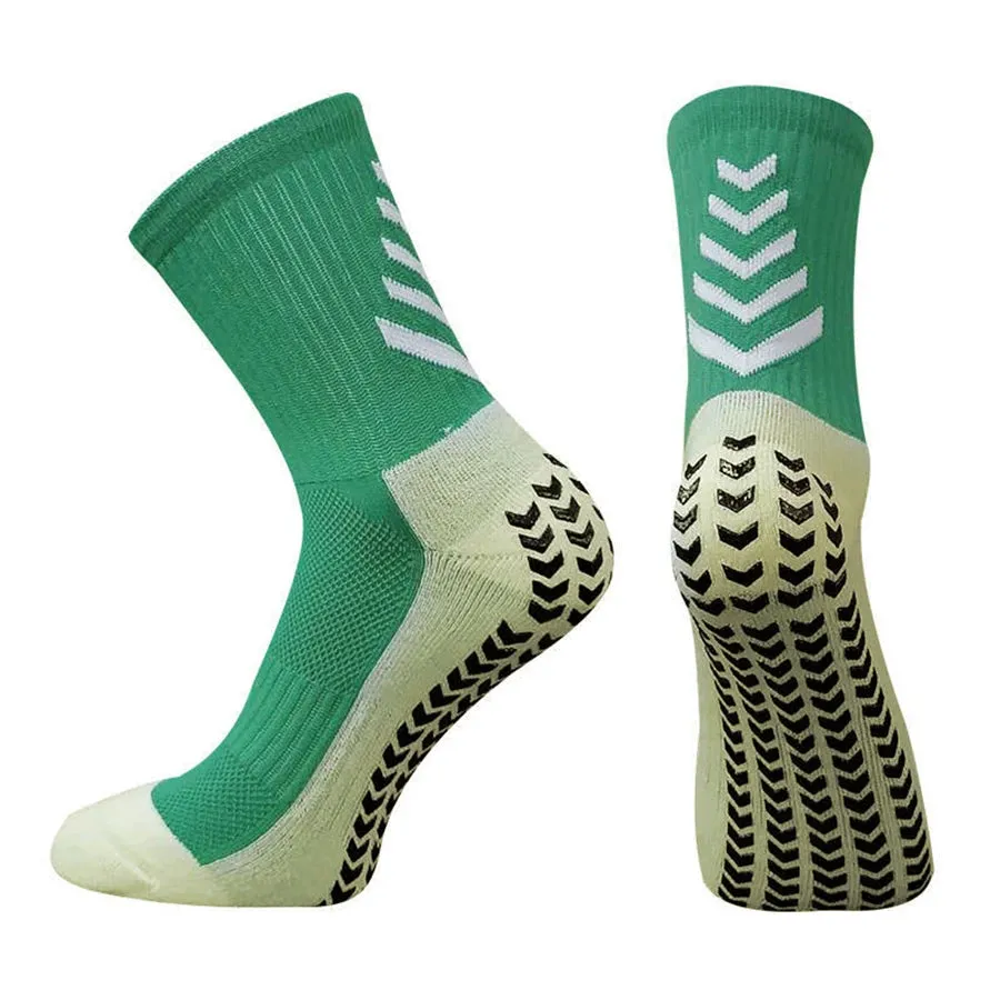 Soft Breathable Anti-Slip Football Sports Grip Socks - 1 Pair