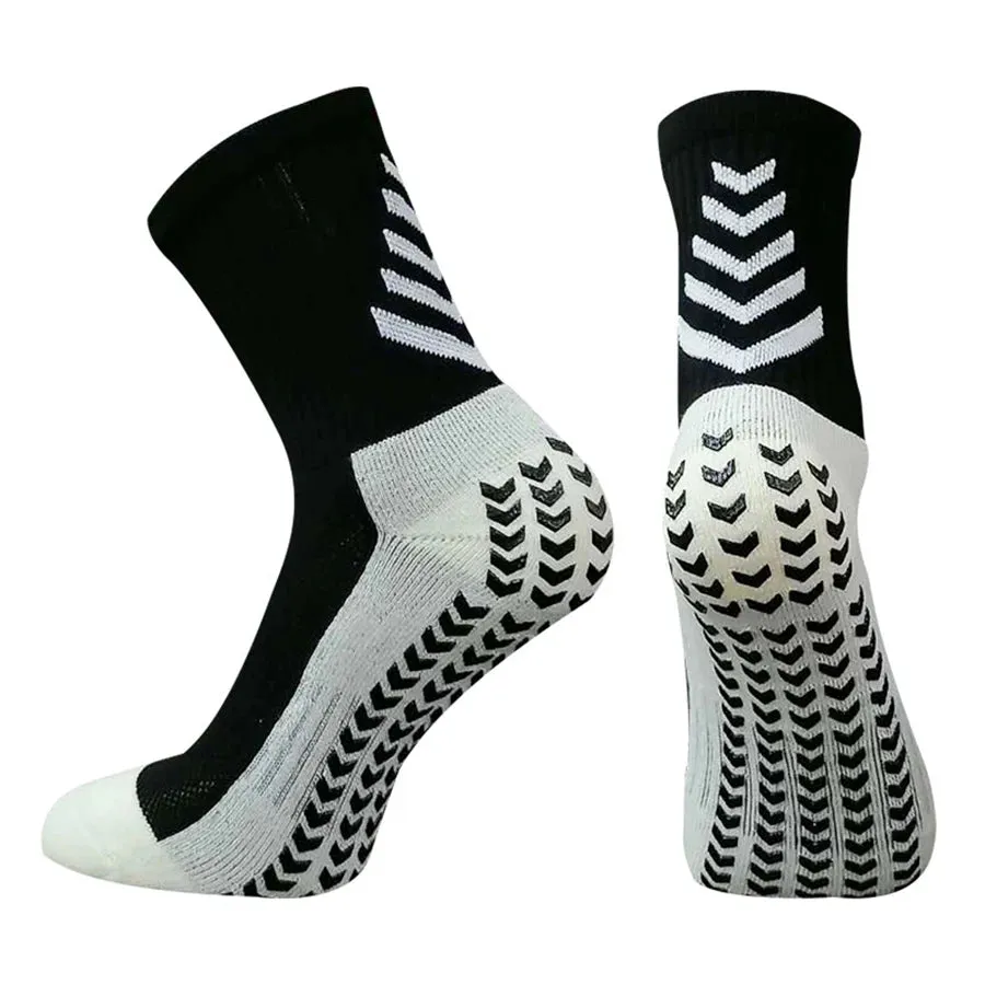 Soft Breathable Anti-Slip Football Sports Grip Socks - 1 Pair