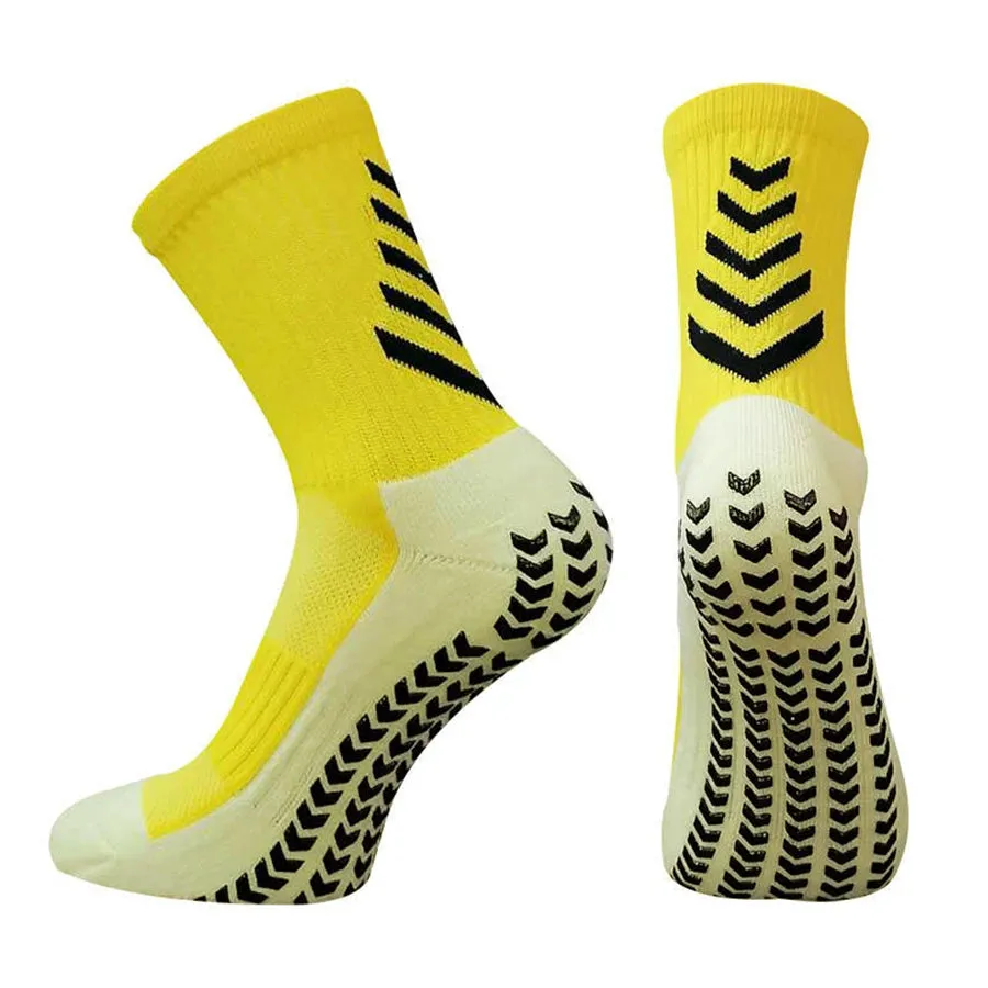 Soft Breathable Anti-Slip Football Sports Grip Socks - 1 Pair