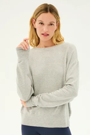 Sonja Fleece Sweatshirt - Heather Grey