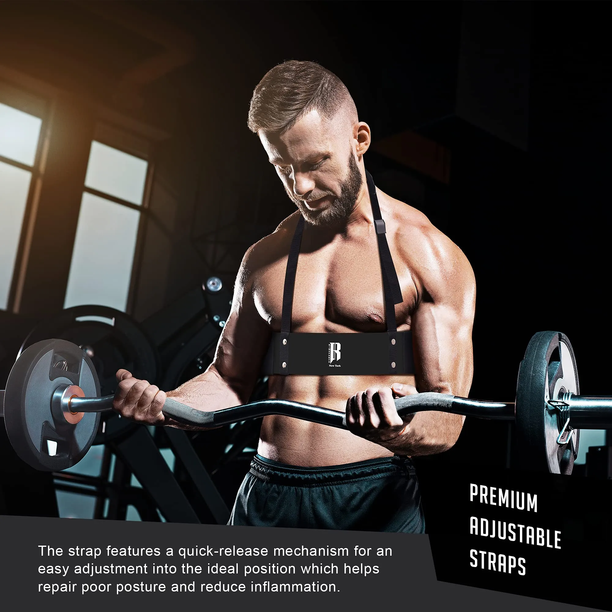 Sports Weight Lifting Arm Blaster for Biceps & Triceps