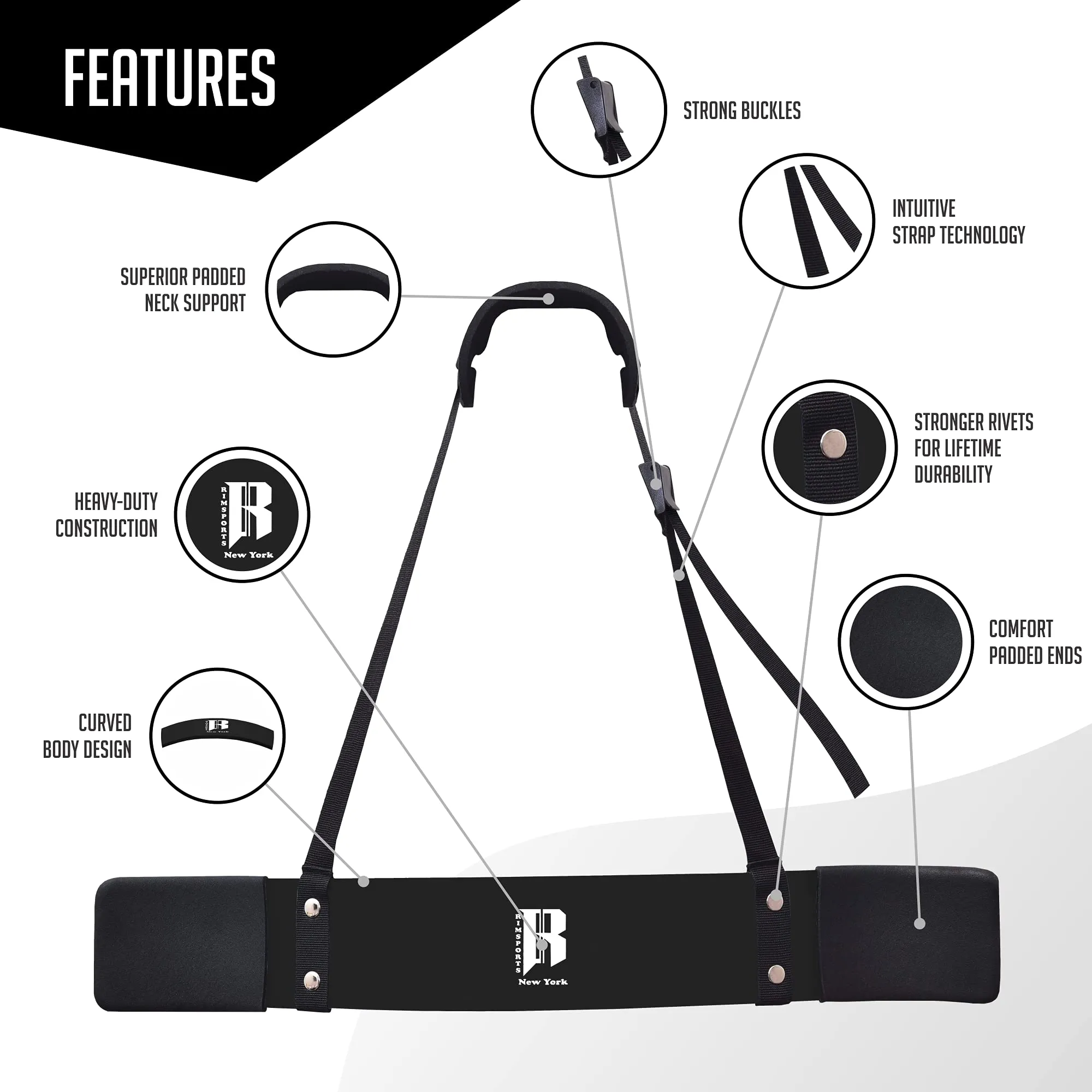 Sports Weight Lifting Arm Blaster for Biceps & Triceps