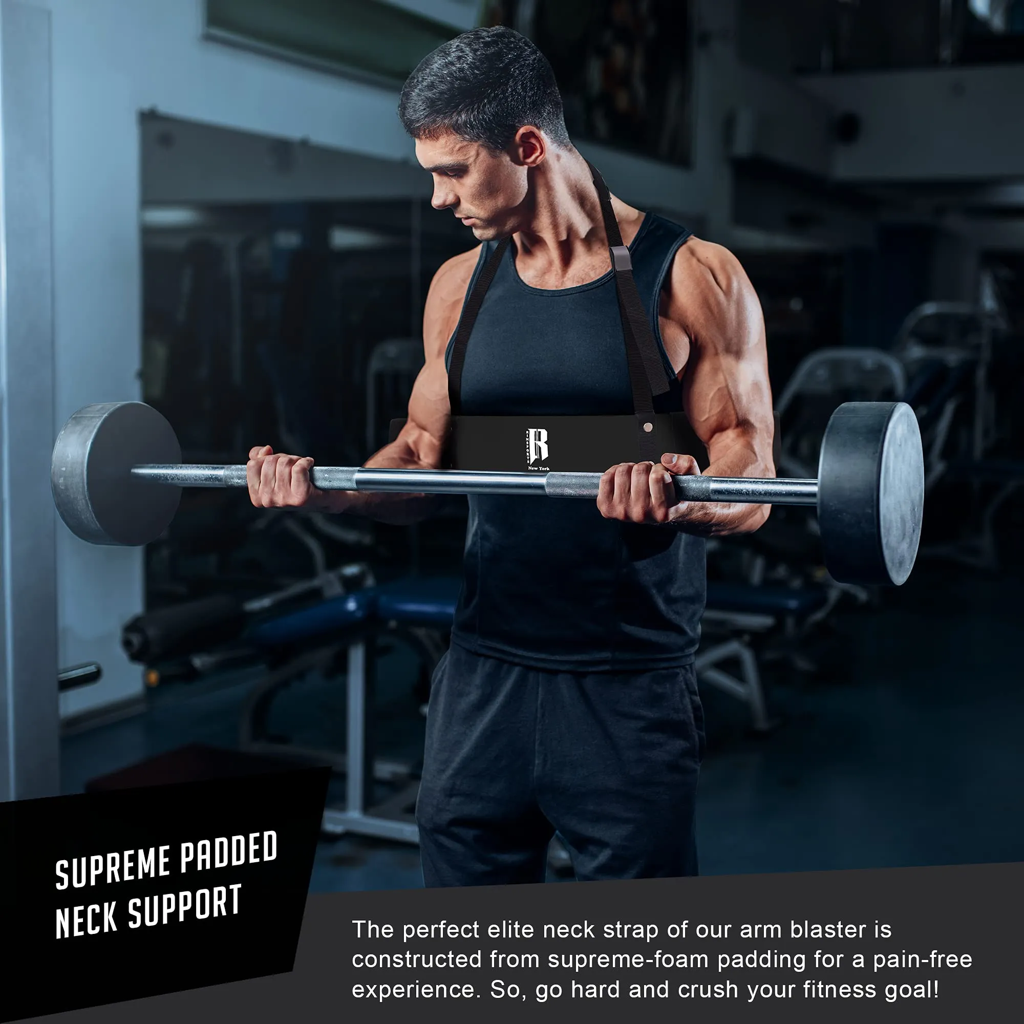 Sports Weight Lifting Arm Blaster for Biceps & Triceps