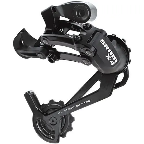 SRAM X4 Rear Derailleur Black - 7/8/9 Speed