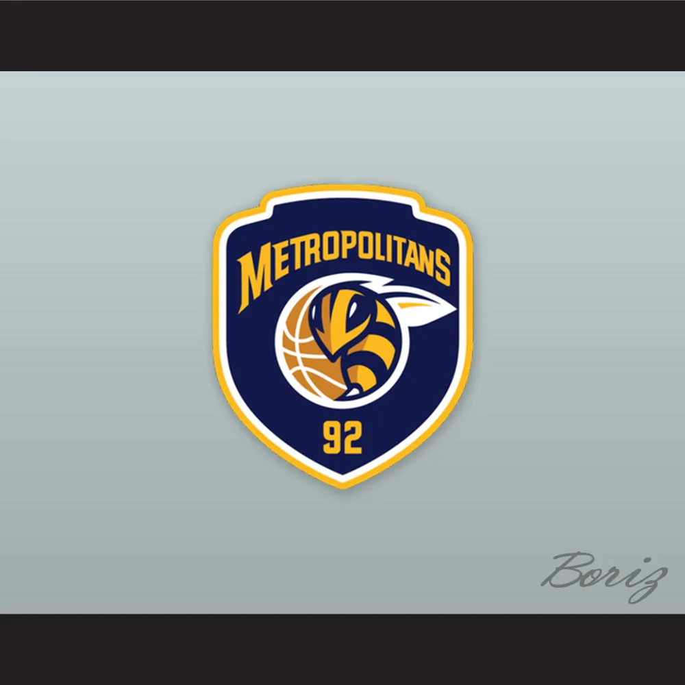 Steeve Ho You Fat 15 Metropolitans 92 Navy Blue Basketball Jersey 1