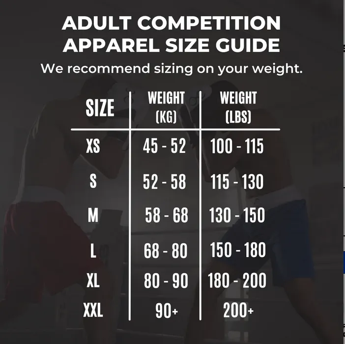 Sting Mettle Adult Boxing Shorts