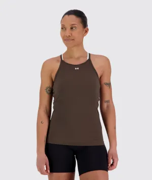 Strappy Ribbed Tank Top