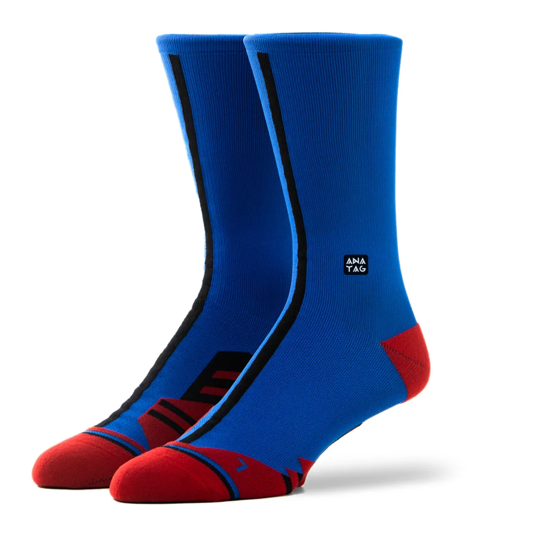 Stripe it up - Crew - Blue