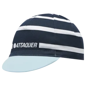 Stripe Logo Cap Navy