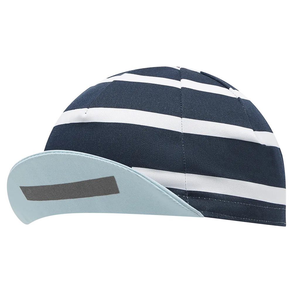 Stripe Logo Cap Navy