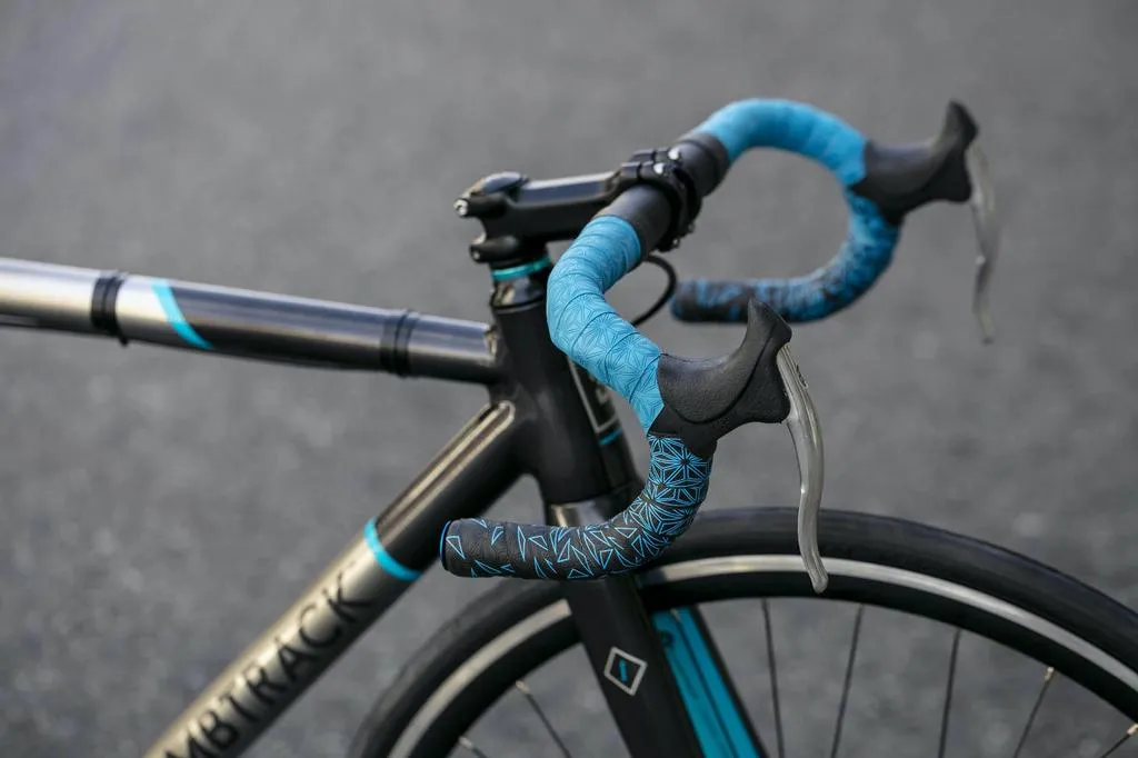 Supacaz SSK Handlebar Tape - Neon Blue Starfade