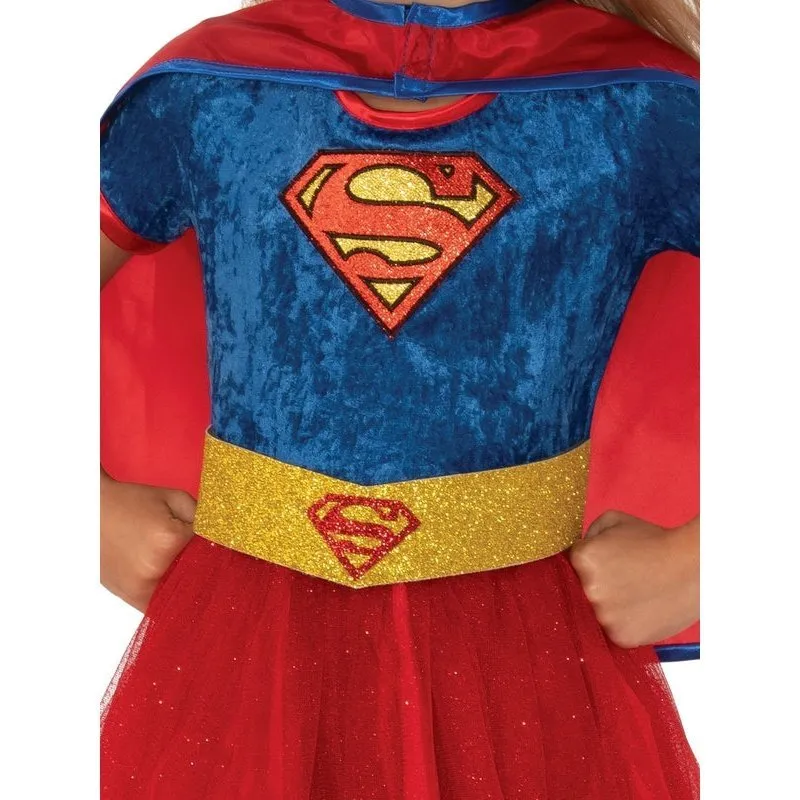 Supergirl Deluxe Costume, Child