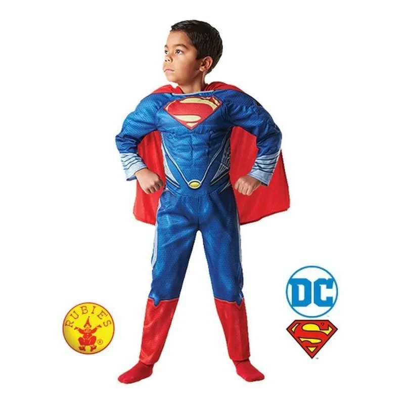 Superman Deluxe Costume, Child Size Small