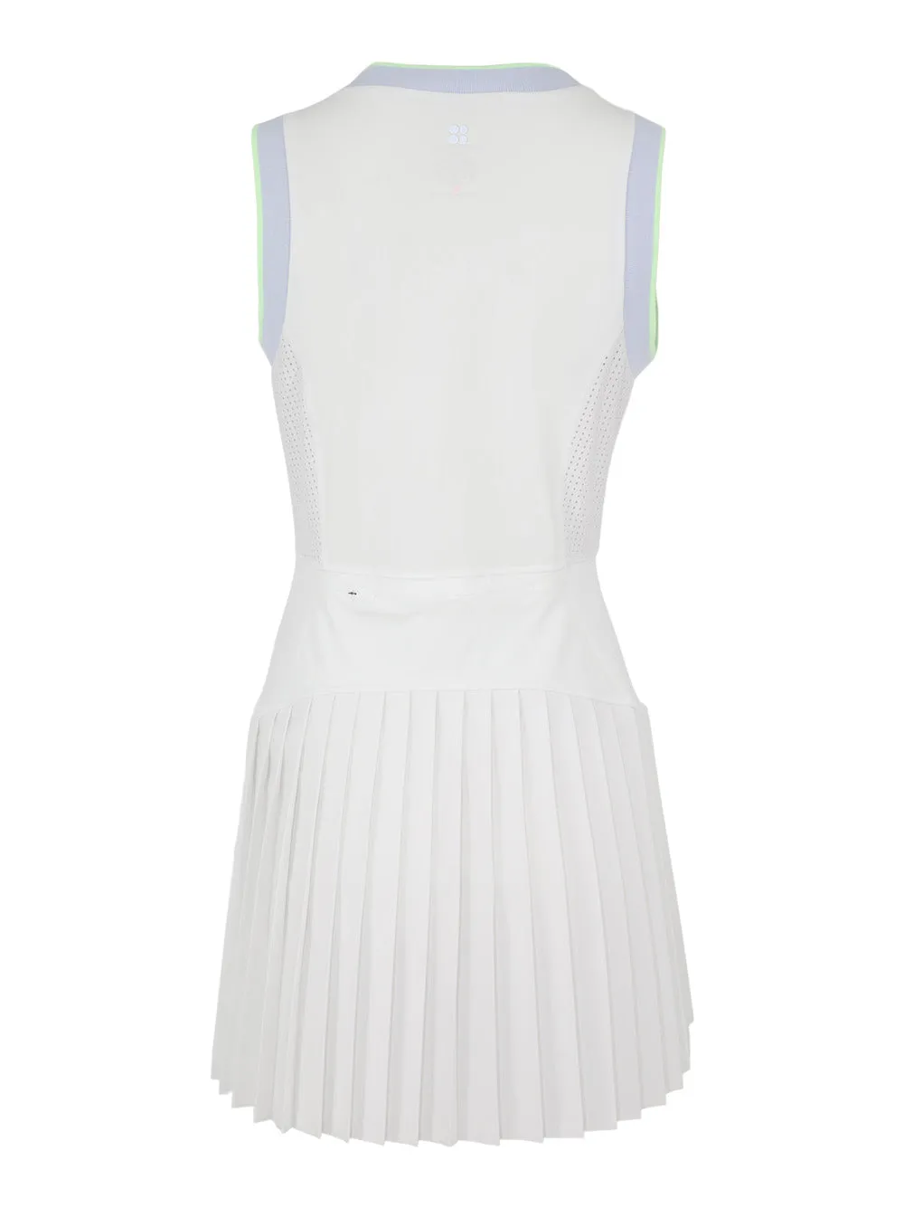 Sweaty Betty Power Pleat Dress in White