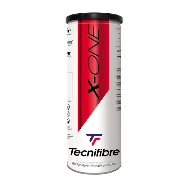 Tecnifibre X-One Tennis 3-Ball Can