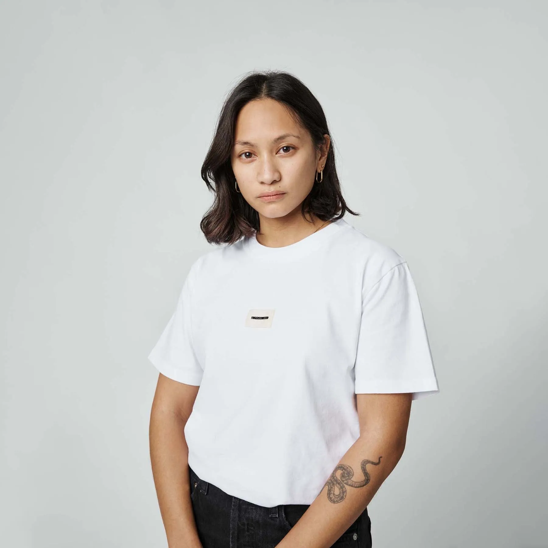 Tee Movement Collage - White
