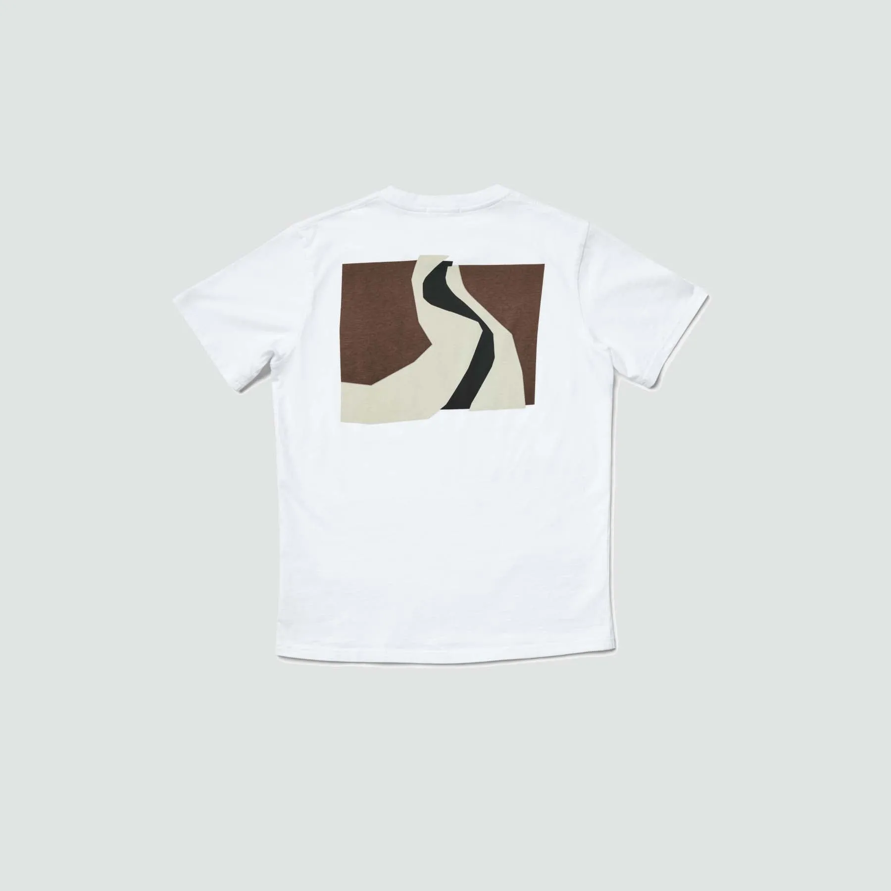 Tee Movement Collage - White