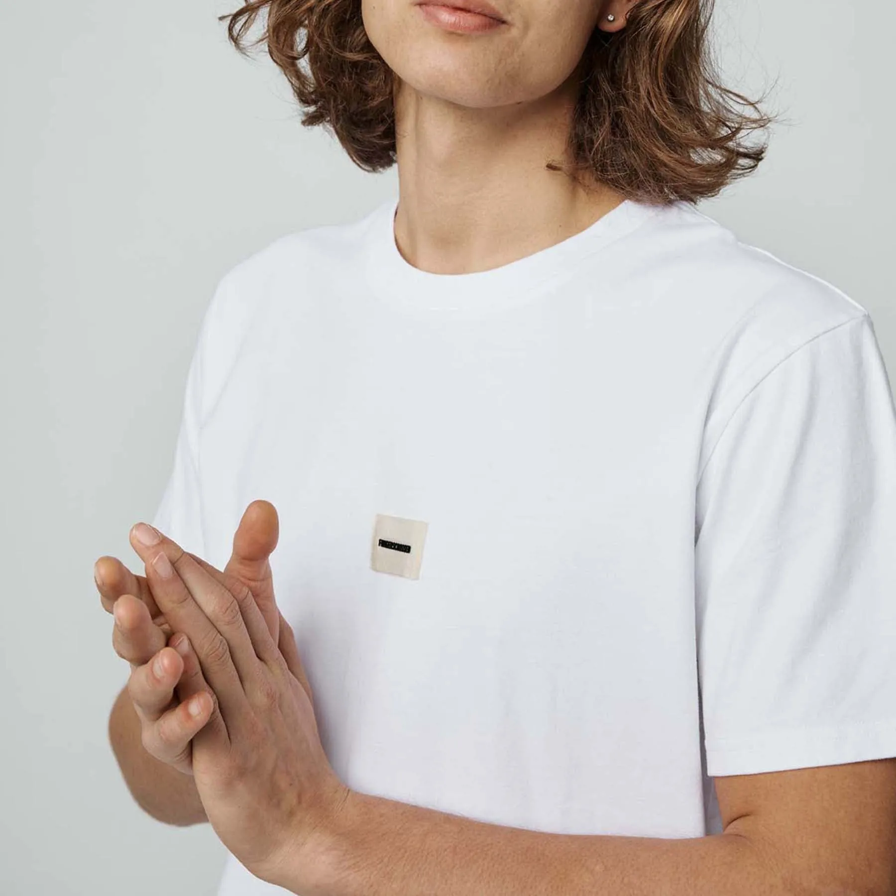 Tee Movement Collage - White