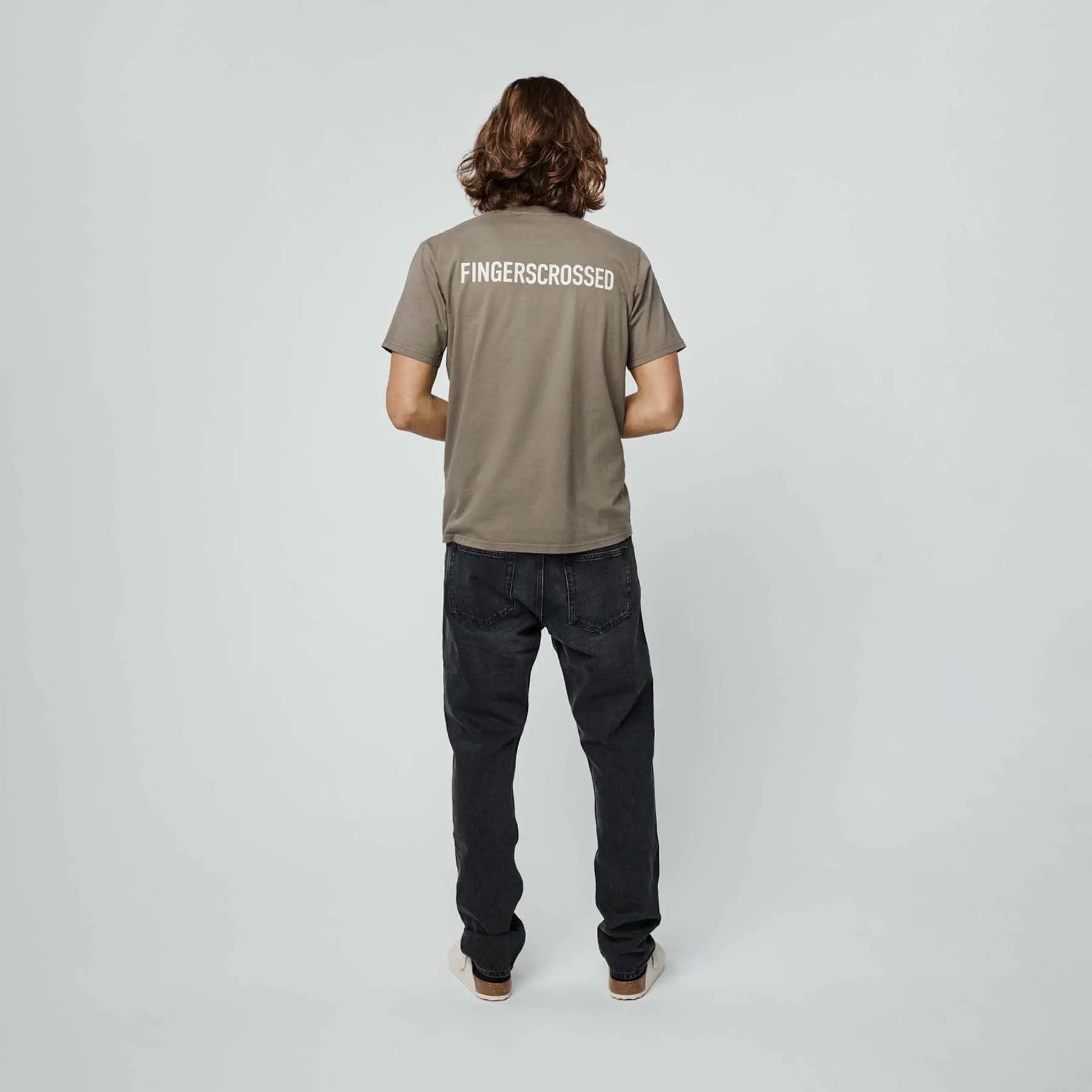 Tee Movement Fingerscrossed - Olive