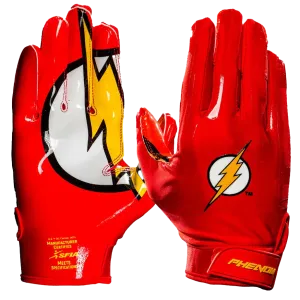 The Flash Football Gloves - VPS1 by Phenom Elite