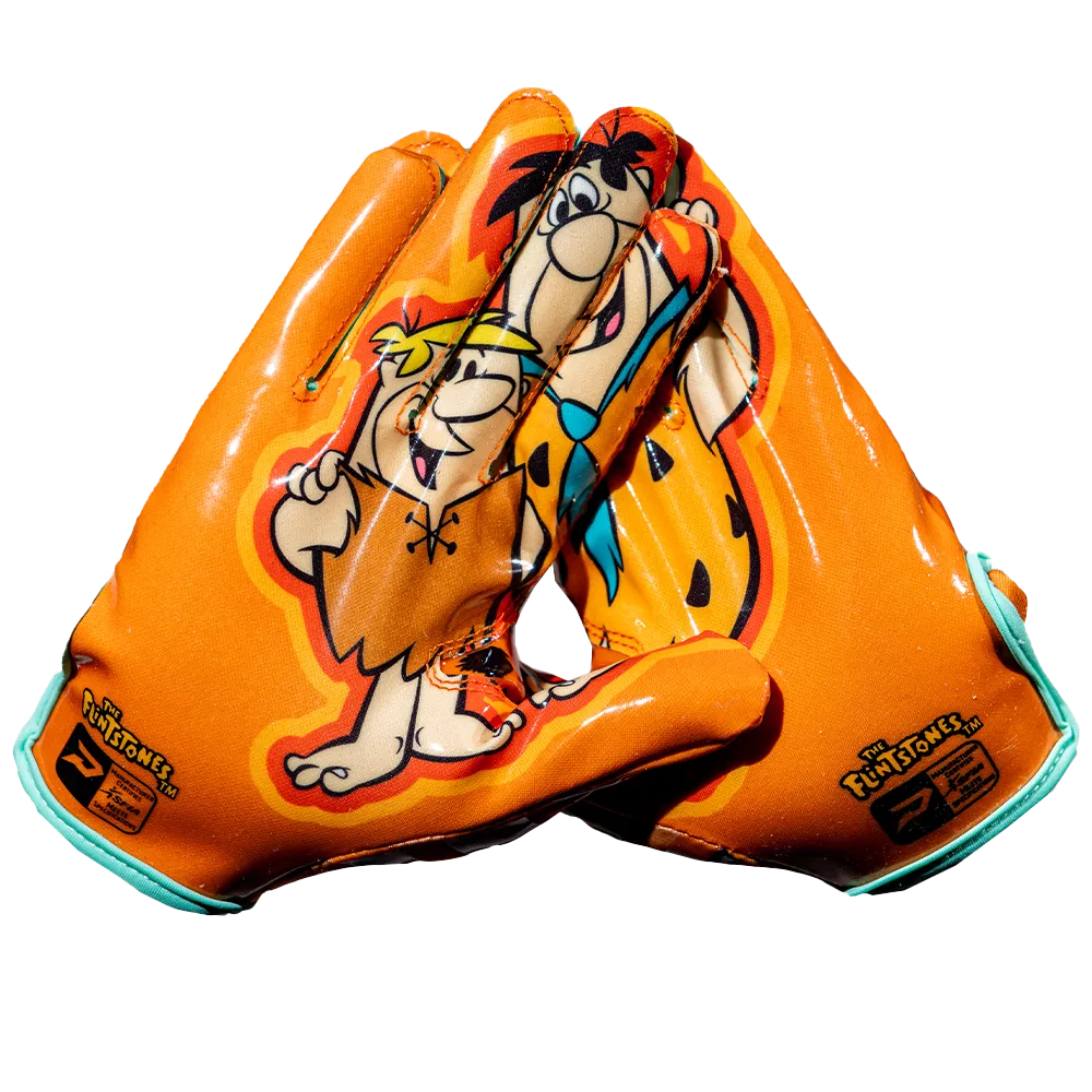 The Flintstones "Bedrock Blitz" Football Gloves - VPS5 by Phenom Elite