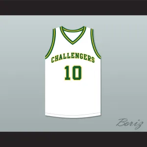 Tim Hardaway 10 Carver Military Academy Challengers White Basketball Jersey