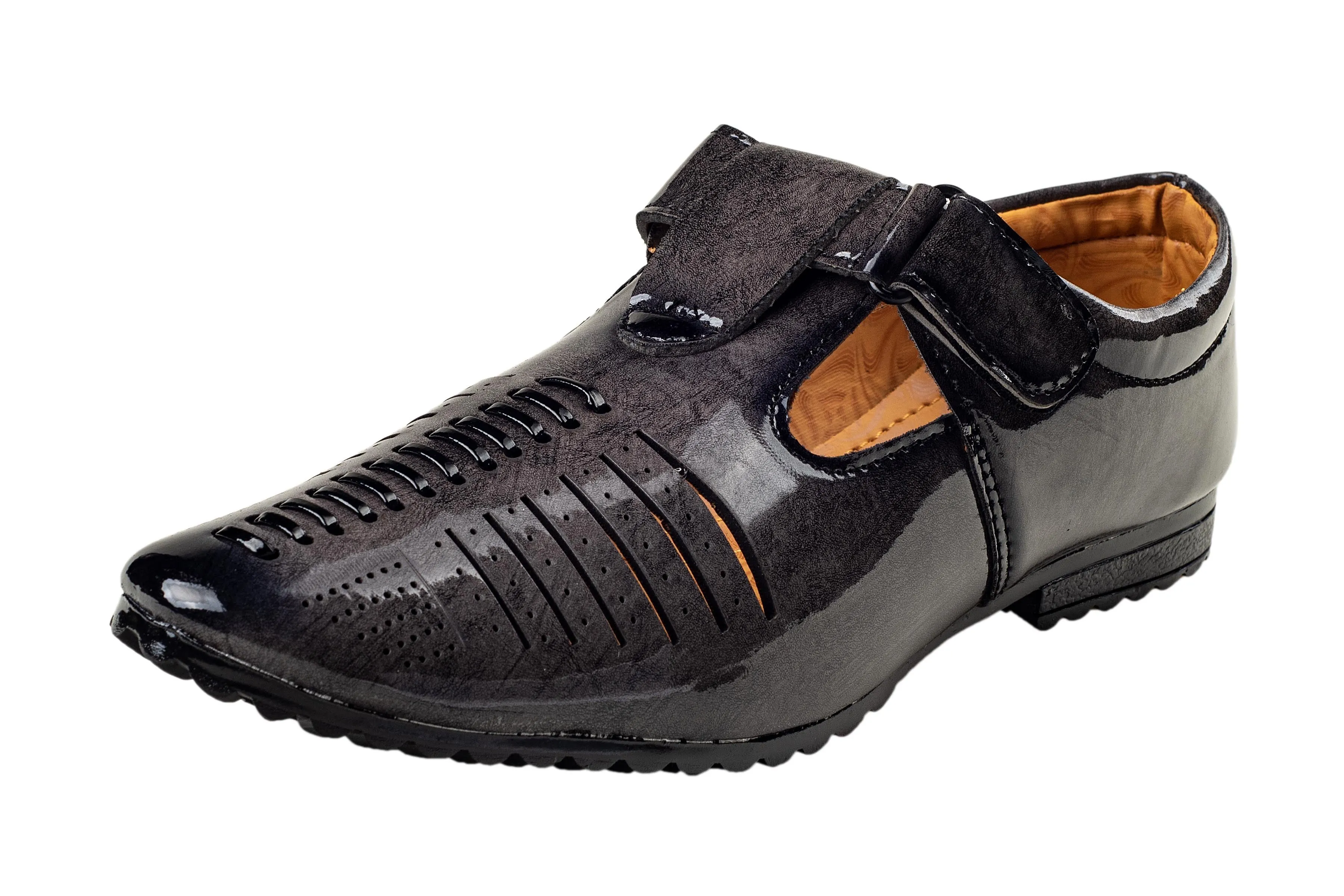 Titas Boys Black Casual Shoe