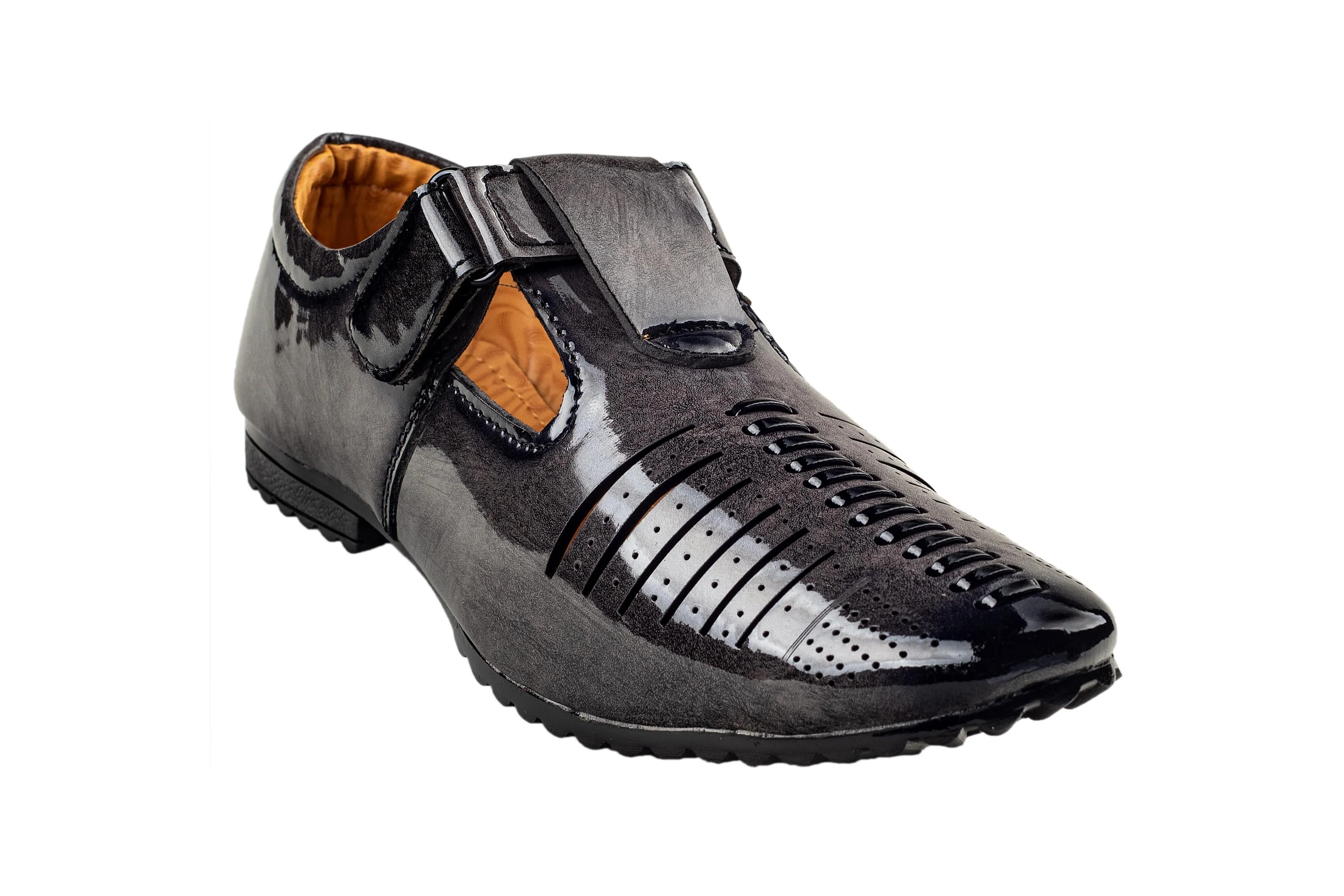 Titas Boys Black Casual Shoe