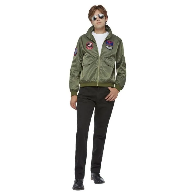 Top Gun Maverick Bomber Jacket, Green