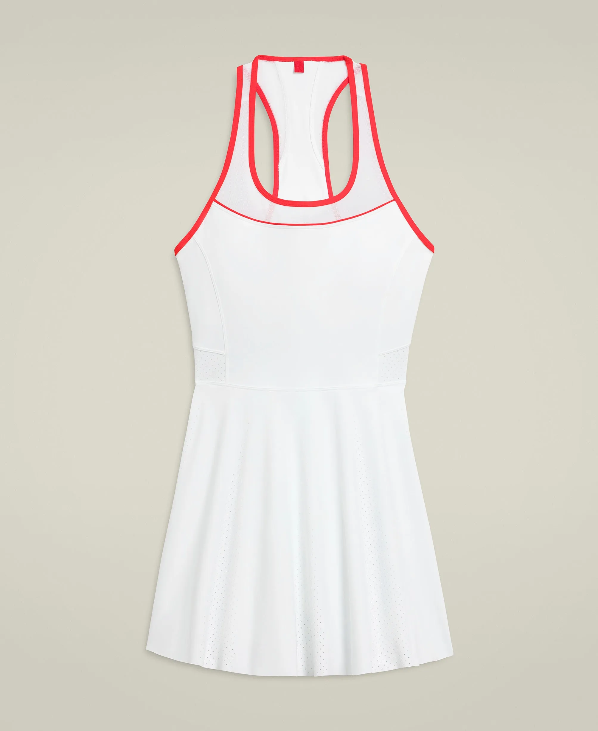 Tour Perforated Dress - Bright White