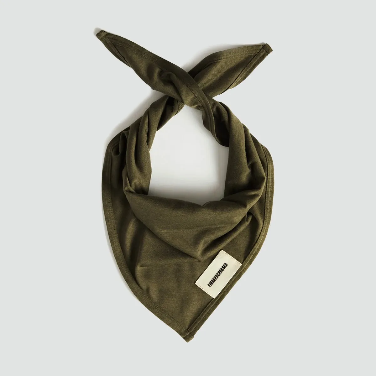 Triangle Scarf - Olive