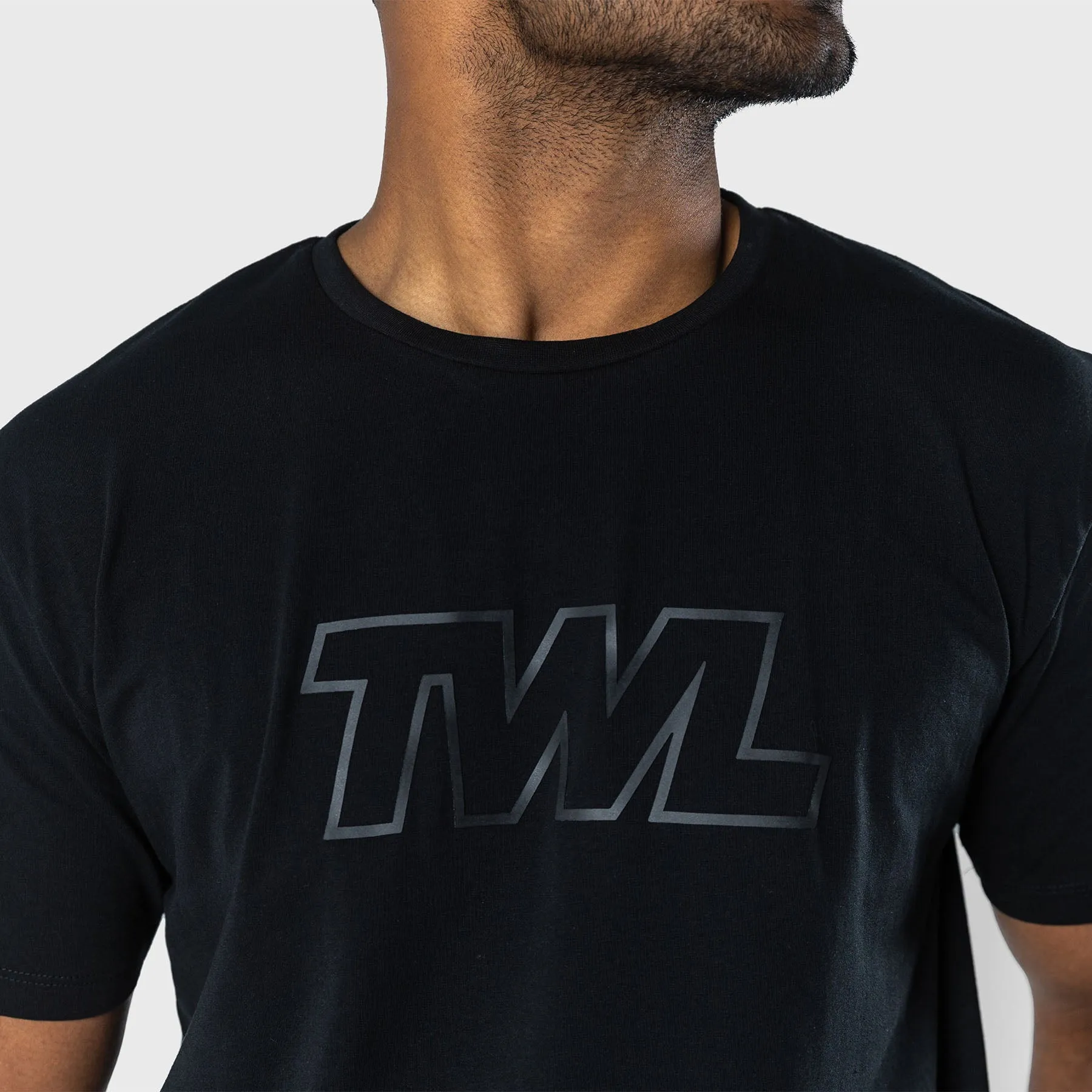 TWL - MEN'S EVERYDAY T-SHIRT - ATHLETE - BLACK/BLACK