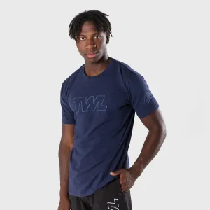 TWL - MEN'S EVERYDAY T-SHIRT - ATHLETE - MIDNIGHT NAVY/MIDNIGHT NAVY