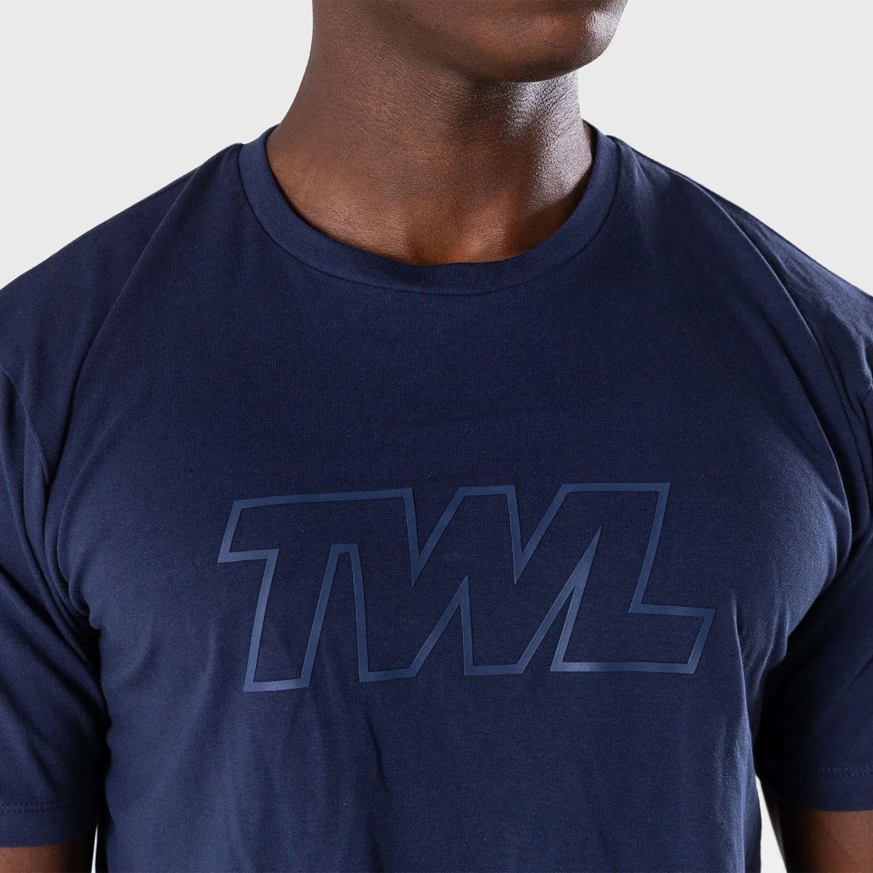 TWL - MEN'S EVERYDAY T-SHIRT - ATHLETE - MIDNIGHT NAVY/MIDNIGHT NAVY
