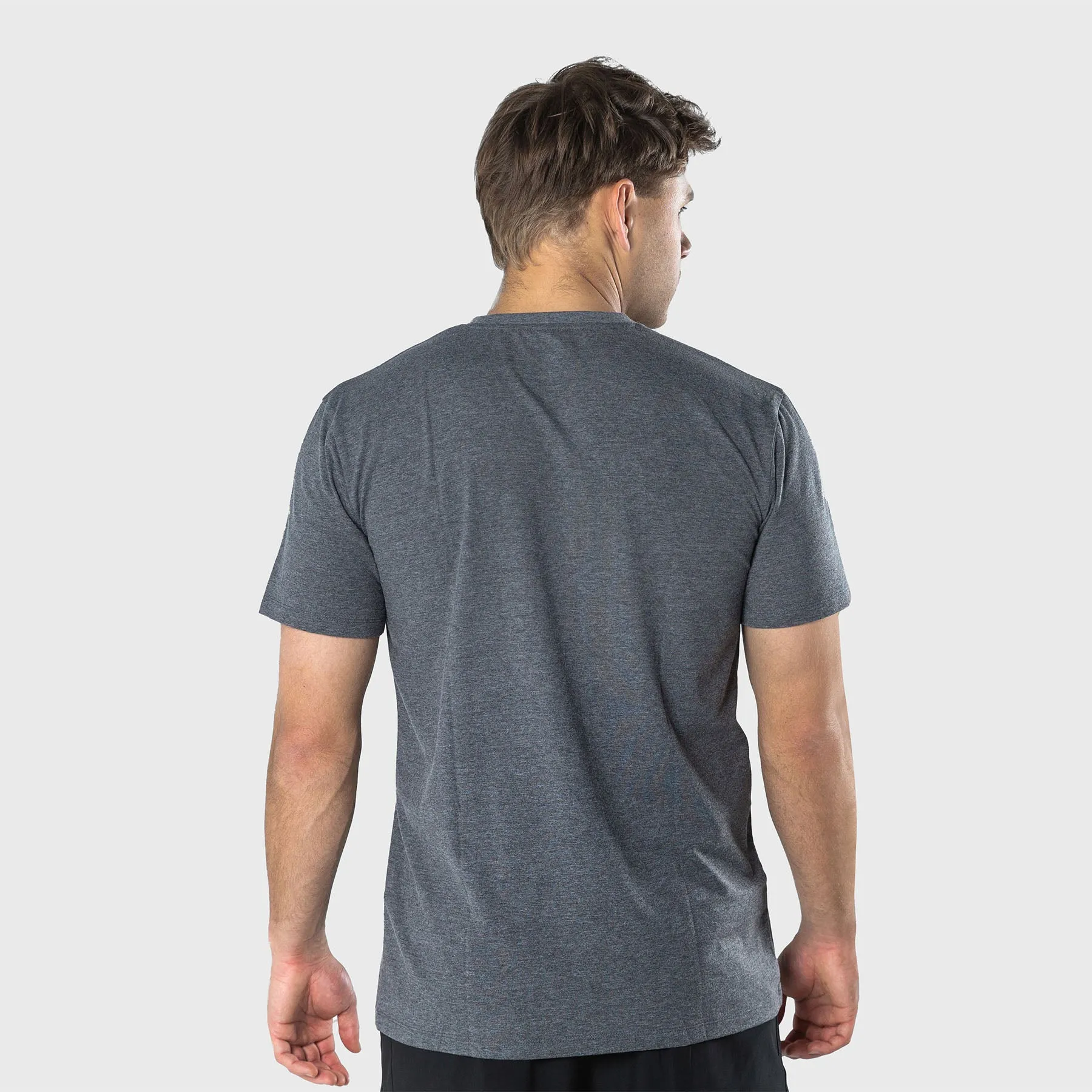 TWL - MEN'S EVERYDAY T-SHIRT - CHARCOAL MARL/BLACK