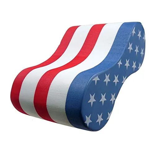 TYR Classic USA Pull Float Swim Equipments & Accessories (Red/Navy)