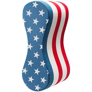 TYR Classic USA Pull Float Swim Equipments & Accessories (Red/Navy)