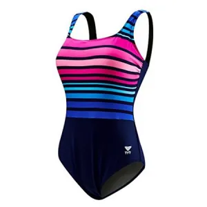 TYR Ombre Stripe Aqua Controlfit Swimsuit