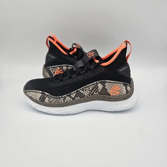 Under Armour Curry Flow 8 GS 'Strike &amp; Flow' Basketball Shoes Size 5Y