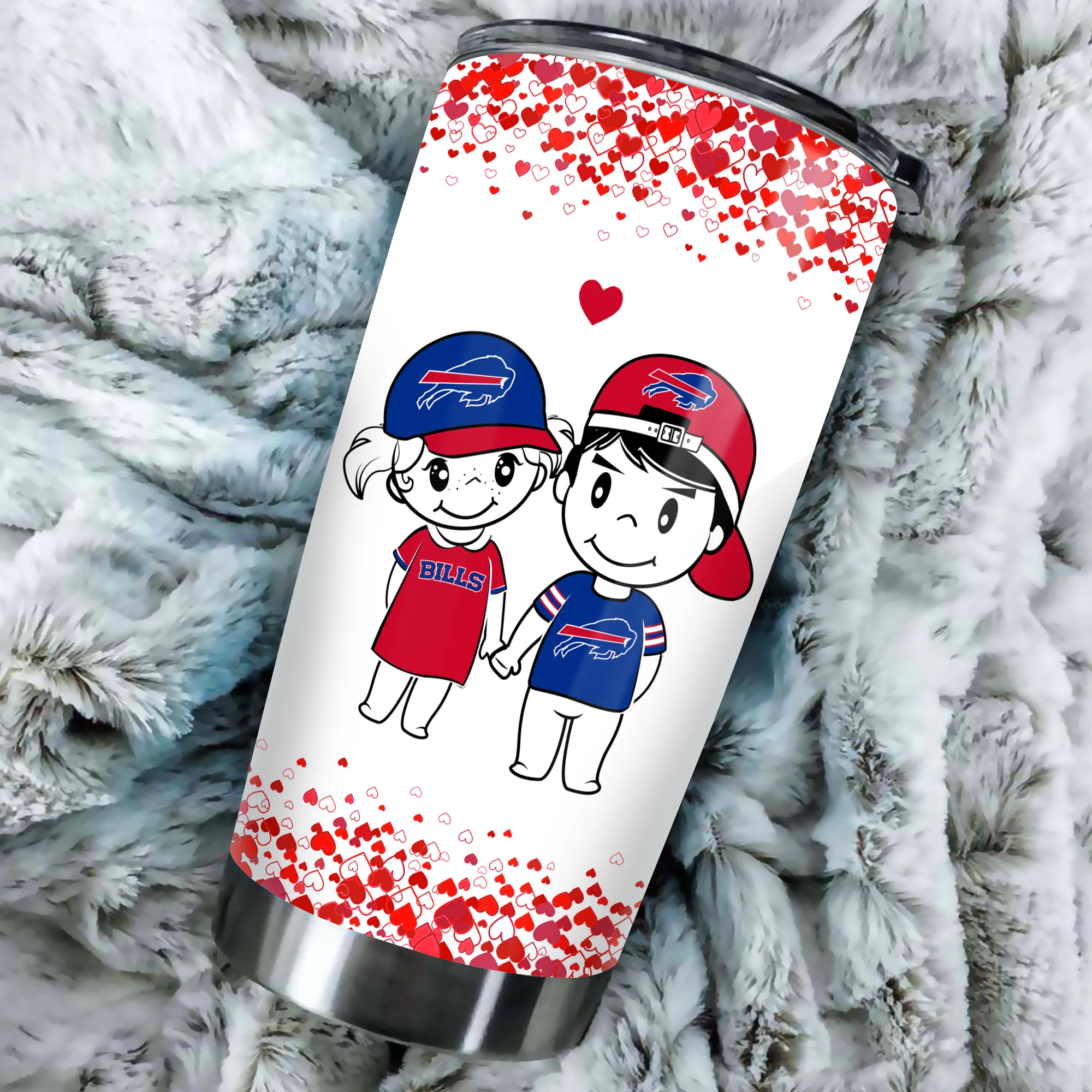 Valentine's Day Gift - Buffalo Football Tumbler