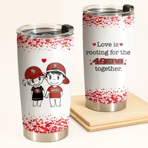 Valentine's Day Gift - San Francisco Football Tumbler