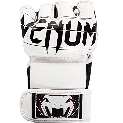 Venum US-VENUM-1393-White-S Undisputed 2.0 MMA Boxing Gloves, Men's Small (White)