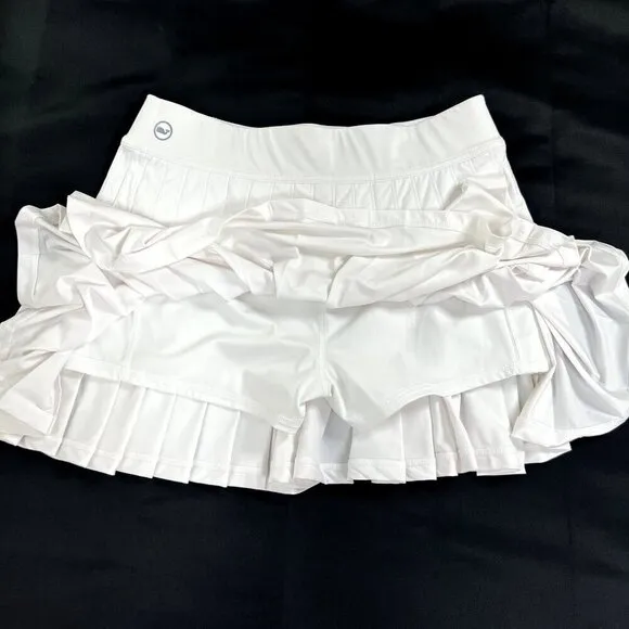 Vineyard Vines Performance Pleated Tennis Skort Wh Sz Sm Sports Athleisure Golf