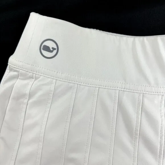 Vineyard Vines Performance Pleated Tennis Skort Wh Sz Sm Sports Athleisure Golf