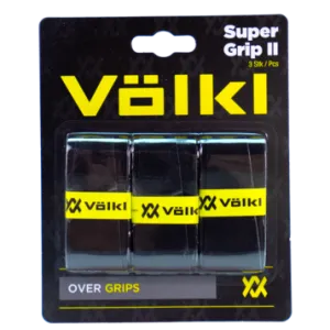 Volkl Super Grip II Overgrip 3 Pack (Black)